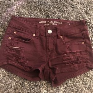 American Eagle Shortie Shorts
